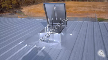 Люк на крышу стальной Л-108 - купить от производителя Мосдвери Люк на крышу стальной Л-108