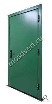 Входная дверь в коттедж зеленого цвета - купить от производителя Мосдвери Входная дверь в коттедж зеленого цвета
